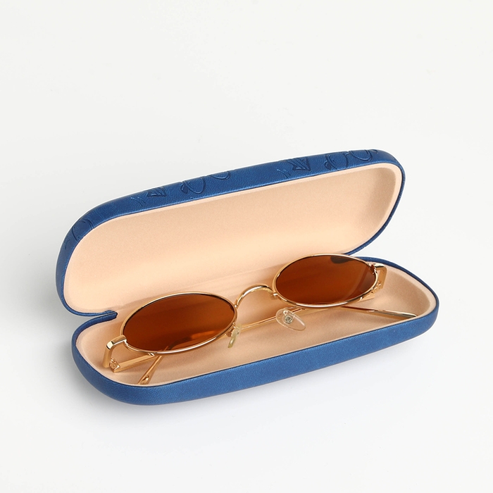 Футляр для очков на хлопушке &laquo;Выбражулька&raquo;, длина 16 см, цвет синий