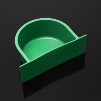 Кормушка для птиц 10,6 х 8,3 х 3,6 см, зeлёная