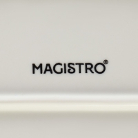 Блюдо для подачи фарфоровое Magistra &laquo;Церера&raquo;, 28&times;17,5 см, цвет зелёный