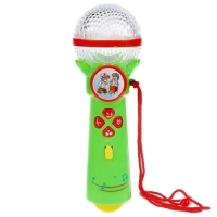 Обучающий микрофон &laquo;Песни на стихи К. Чуковского&raquo;, 16 стихов и песен, свет