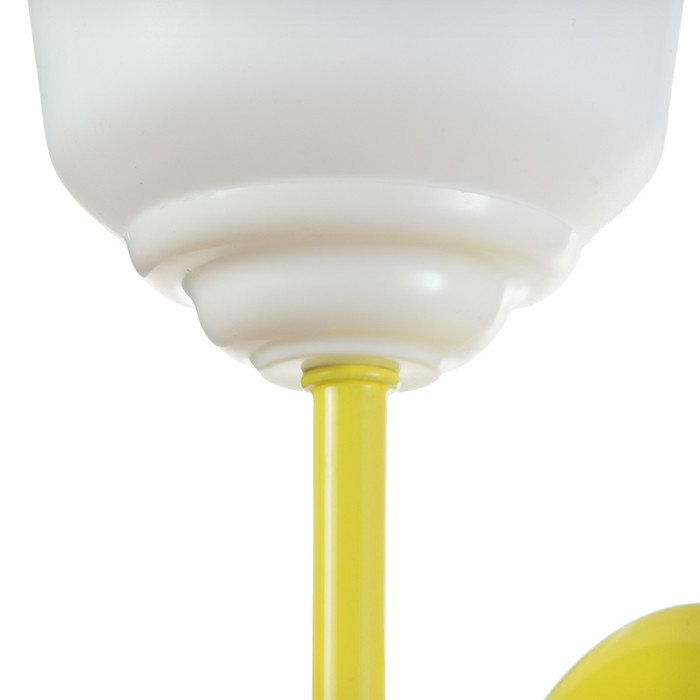 Бра Бра "Онлайн" (цил.) 1х15Вт Е27 МОДЕЛЬ:BR 02078 желтый 10,5х15х27см