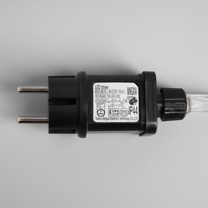 НИТЬ ROSA, IP44, 100 м, Н.С. LED(1608)-1000-18V, фиксинг, Т/БЕЛЫЙ НИТЬ ROSA, IP44, 100 м, Н.С. LED(1608)-1000-18V, фиксинг, Т/БЕЛЫЙ