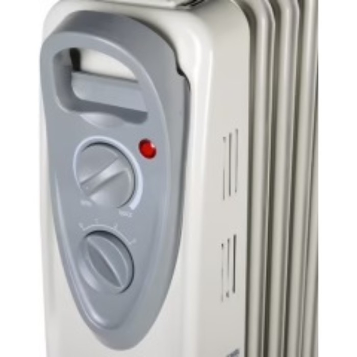 Обогреватель "Ресанта" ОМ-5Н, масляный, 1000 Вт, 5 секций, 10 м&sup2;, белый