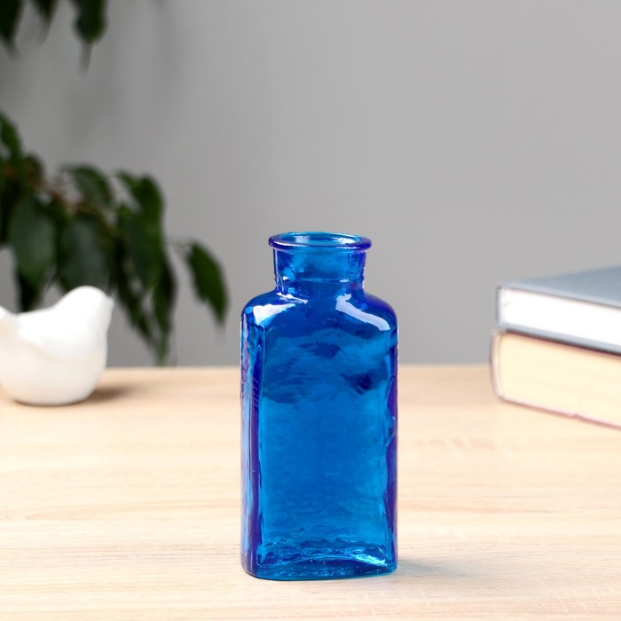 Ваза "Уинстон" овальная, d-3см 14х7х5 см 0,25 л, микс