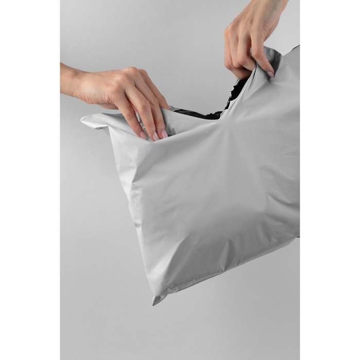 Курьерский пакет с клеевым клапаном 17 x 25 + 4 см, набор 50 шт