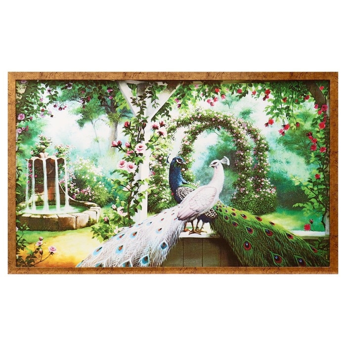 Картина Картина "Два Павлина" 66х106см