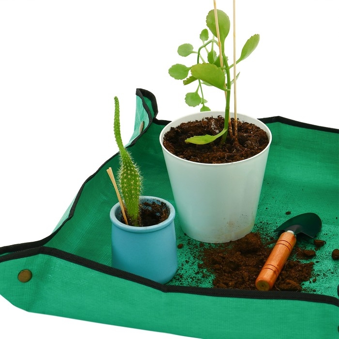 Поддон для рассады, 67 &times; 67 см, складной, зелёный, Greengo