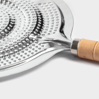 Рассекатель огня «Ретро», d=21 см, 32×21×2 см, цвет серый Рассекатель огня «Ретро», d=21 см, 32×21×2 см, цвет серый