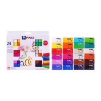 Набор пластика - полимерная глина, Soft, 24 цвета по 25 г Набор пластика - полимерная глина, Soft, 24 цвета по 25 г