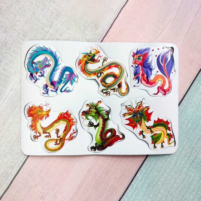 Магнитный набор &laquo;Друзья дракончики&raquo;