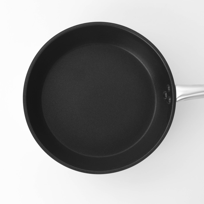 Сковорода из нержавеющей стали Hanna Kn&ouml;vell, d=28 см, h=5,5, толщина стенки 0,6 мм, длина ручки 25 см, антипригарное покрытие, индукция