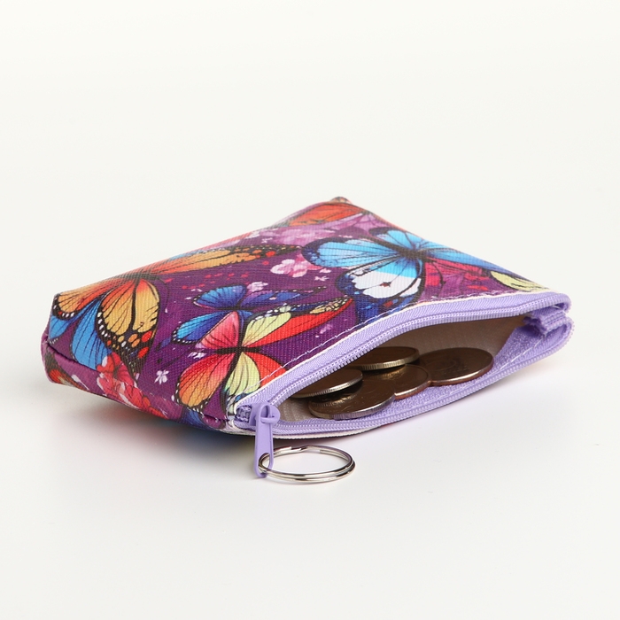 Кошелёк детский на молнии &laquo;Выбражулька&raquo;, цвет МИКС