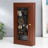 Ключница "Рыбки" орех 16х31 см МИКС Ключница "Рыбки" орех 16х31 см МИКС