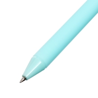 Ручка-прикол гелевая "Дракончик", синие чернила, голубая