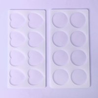 Набор форм для шоколада, 2 шт, силикон, 23&times;12 см, цвет прозрачный