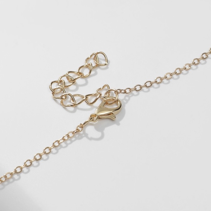 Гарнитур 6 предметов: 3 пары пусет, кулон 2 кольца &laquo;Сова&raquo;, цветной в золоте, 45 см