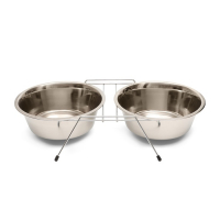 Набор из 2 мисок на подставке, 2 х 2,5 л Набор из 2 мисок на подставке, 2 х 2,5 л