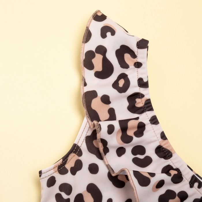 Купальник детский KAFTAN &laquo;Леопард&raquo;, рост 134-140 (36)