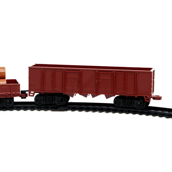 Железная дорога &laquo;Скорый поезд&raquo;, работает от батареек