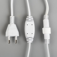 Гирлянда &laquo;Занавес&raquo; 2 &times; 3 м, IP44, УМС, белая нить, 760 LED, свечение белое, 220 В