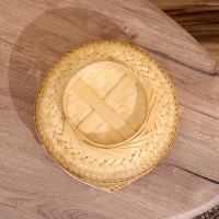 Вазочка плетёная, из бамбука 25х25х10 см Вазочка плетёная, из бамбука 25х25х10 см