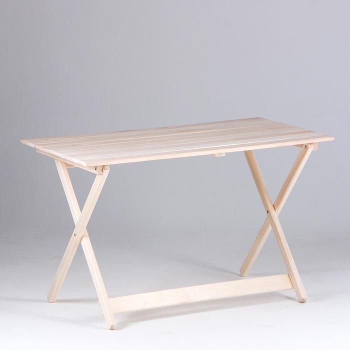 Стол складной, 120×60×75см, из липы, Стол складной, 120×60×75см, из липы, "Добропаровъ"