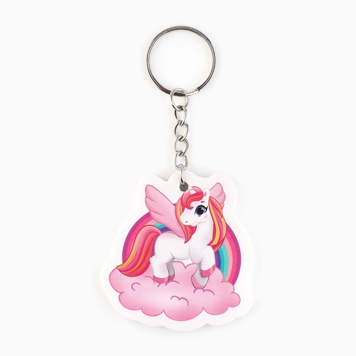 Брелок для ключей &laquo;Единорог&raquo;, 10.2 х 4.9 см