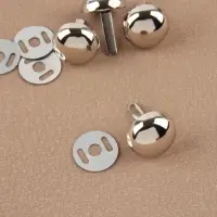 Ножки для дна сумки, 15&times;7 мм, 4 шт., цвет серебряный