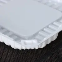 Дно для тортницы пластиковое одноразовое ИП-43, 18,5&times;18,5&times;10,5 см, внутренний 16&times;16&times;10 см, 480 шт/уп