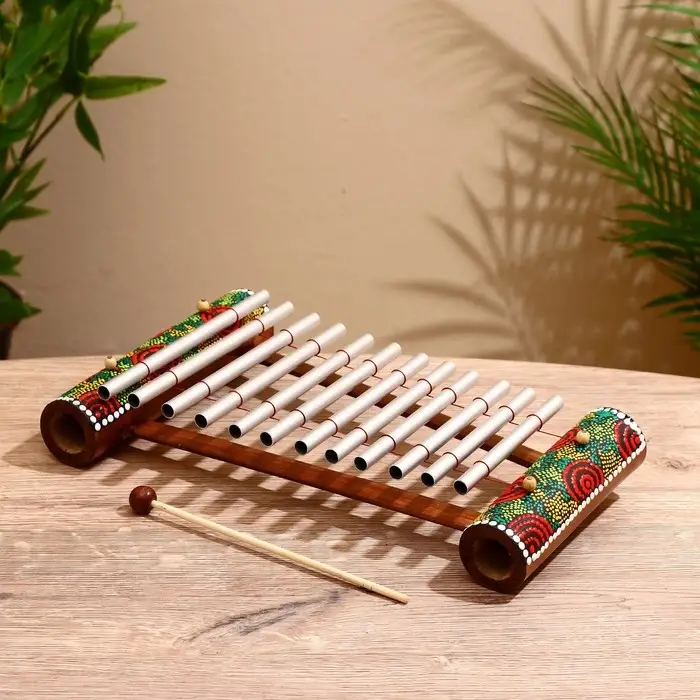 Сувенирный музыкальный инструмент "Ксилофон" МИКС 33,5х19,5х6 см