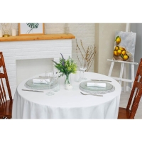 Салфетки сервировочные на стол Доляна &laquo;Веер&raquo;, d=38 см, 4 шт, цвет серебряный