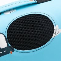 Сумка - переноска для животных "Путешественник", голубая, размер M, 40 х 21 х 27 см Сумка - переноска для животных "Путешественник", голубая, размер M, 40 х 21 х 27 см