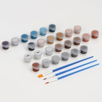 Картина по номерам на холсте с подрамником "Ангел с котом" 40*50 см