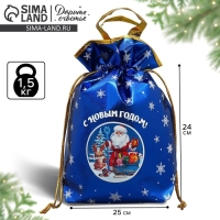 Пакет-мешок из нетканного материала &laquo;Новый год&raquo;, 25 х 32 см, Новый год