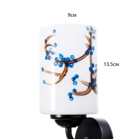 Бра "Сакура" Е27 40Вт черный 8х19 см Бра "Сакура" Е27 40Вт черный 8х19 см