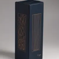 Ваза стекло настольная "Бритт" полосы, 24х8 см, прозрачный