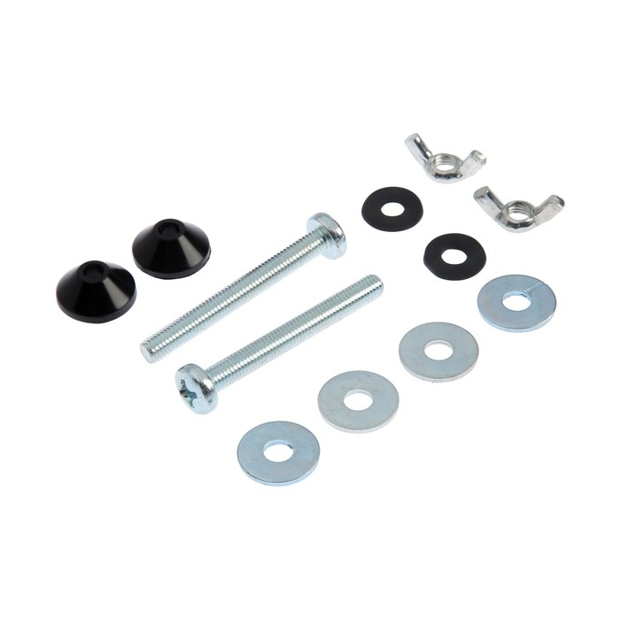 Крепеж бачка к унитазу MasterProf ИС.131752, М8, с гайкой Крепеж бачка к унитазу MasterProf ИС.131752, М8, с гайкой "барашек", набор 2 шт.