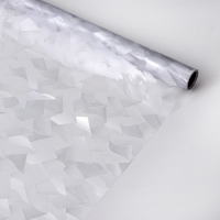 Плёнка самоклеящаяся &laquo;Кристалл&raquo;, прозрачная, 45&times;200 см