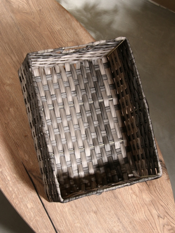 Корзина плетеная 40х29х17 см, пластик