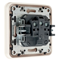 Розетка одноместная, серия "Circular", 16 А, скрытая, с з/к, белая Розетка одноместная, серия "Circular", 16 А, скрытая, с з/к, белая