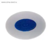 Ластик deVENTE Core, синтетика 43 х 31 х 9мм, овальный, пластиковый держатель, белый (штрих-код на каждом ластике)