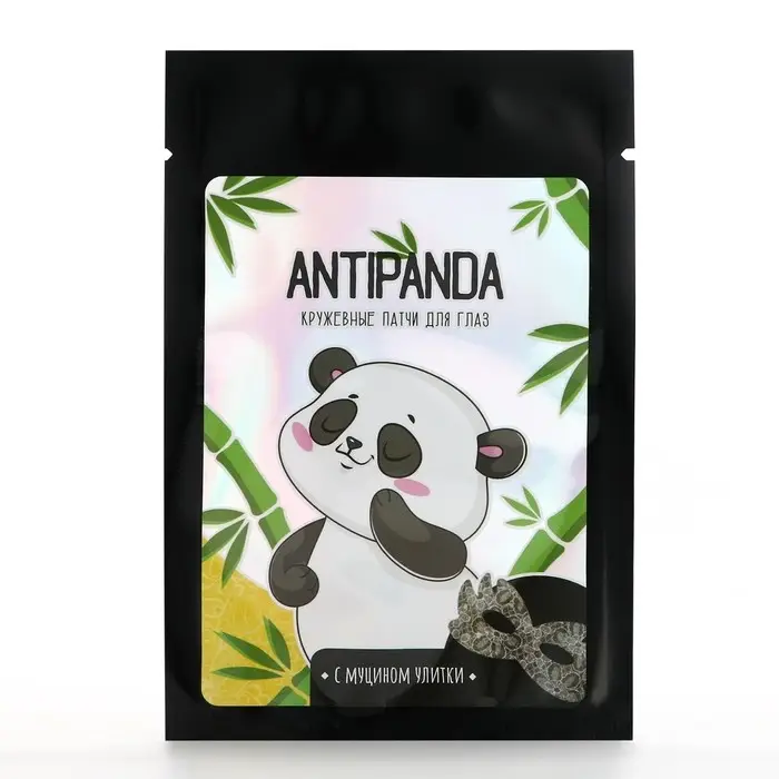 Патчи для глаз с муцином улитки Anti-Panda, 1 шт., Beauty Fox