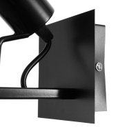 Бра "Человечек" E27 40Вт черный 11х17х19 см