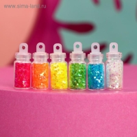 Крупные блёстки для декора ногтей &laquo;Сияй, мечтай!&raquo;, 12 цветов