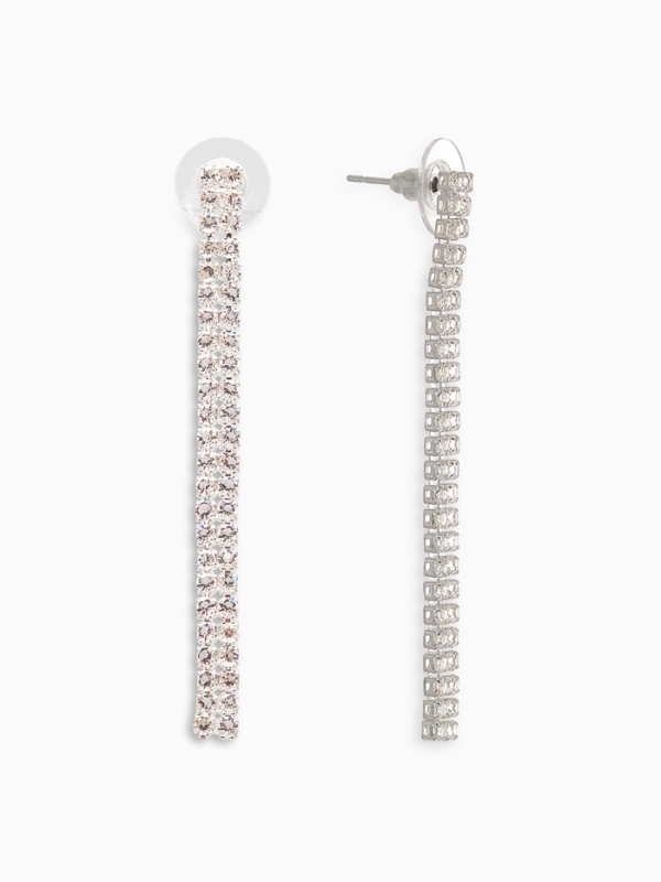 Набор 2 предмета: колье-чокер, серьги "Блеск", цвет белый в серебре