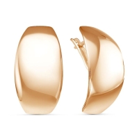 Серьги &laquo;Минимализм&raquo; пластина, позолота