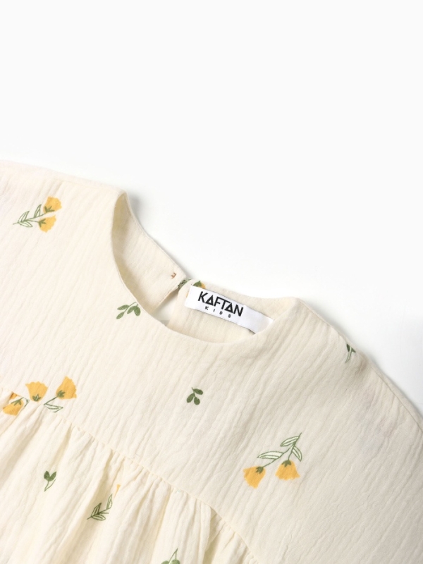 Платье детское KAFTAN "Цветы" рост 104