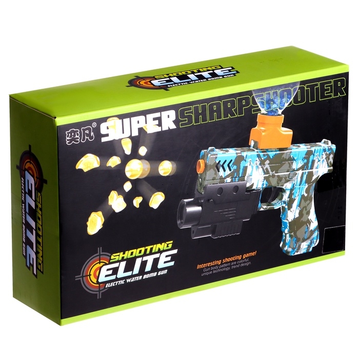 Пистолет «Гравитация», стреляет гелевыми пульками, аккумулятор 3.7V, 23 см Пистолет «Гравитация», стреляет гелевыми пульками, аккумулятор 3.7V, 23 см