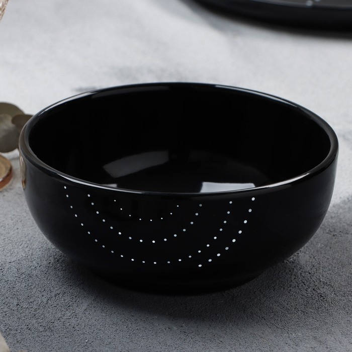 Глубокая тарелка керамическая &laquo;Орнамент&raquo;, 15.5 х 6.5 см, 800 мл