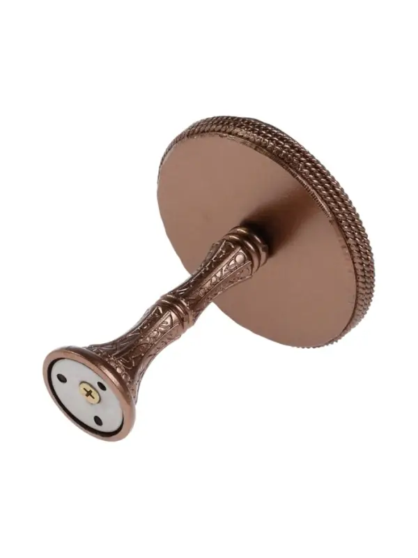 Крючок для штор CAPPIO KS038, d=11 см, цвет бронза с серебром, 2 шт